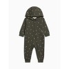 Greer Fleece Hooded Zipper Romper - 2 of 2