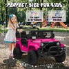 JOYRACER 24V 2-Seater Ride-On Jeep Style Car for Kids, Electric Ride-On Toys with Bluetooth, Music, USB & MP3 Port - 2 of 4