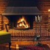 Tangkula 5-Piece Fireplace Tool Set Heavy Duty Fire Tool Set and Holder Fire Pit Stand - 2 of 4