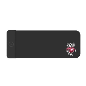 NCAA University of Wisconsin - Madison Cloth Wireless Charging Desk Mat - 1 of 2