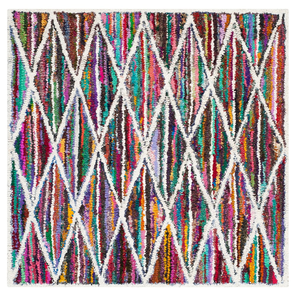 Amy Area Rug - Multi (4' Square) - Safavieh