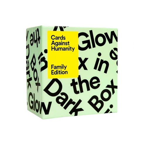 Cards Against Humanity Family Edition: Glow in the Dark Box • Expansion for  the Game