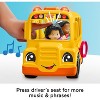 Fisher-Price Little People School Bus Musical Toddler Toy Vehicle with 2 Figures - 4 of 4