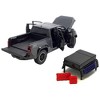2024 Toyota Tacoma TRD Off-Road Edition Pickup Truck Gray with Bed Camper 1/24 Diecast Model Car - 3 of 4