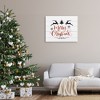 Stupell Industries Merry Christmas with Reindeer, 40" x 30" - 2 of 4