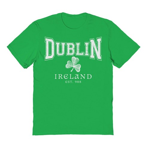 Rerun Island Men's Destination Dublin Short Sleeve Graphic Cotton T-Shirt - image 1 of 1