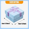 24 Pack Jewelry Gift Boxes Jewelry Box Gift Cases with Ribbon Bow for Birthday Wedding - 2 of 4