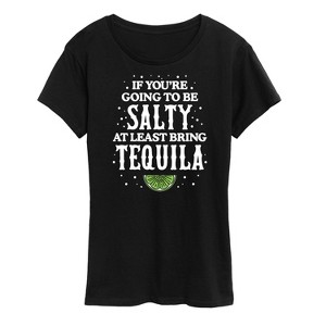 Women's - Instant Message - Be Salty Short Sleeve Graphic T-Shirt - 1 of 4