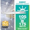 Simply Conserve 175-Watt Equivalent Dimmable Integrated LED Linear High Bay Light, 5000K Daylight, 1-pack - 4 of 4