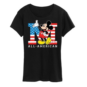 Women's - Disney - Americana Short Sleeve Graphic T-Shirt - 1 of 4