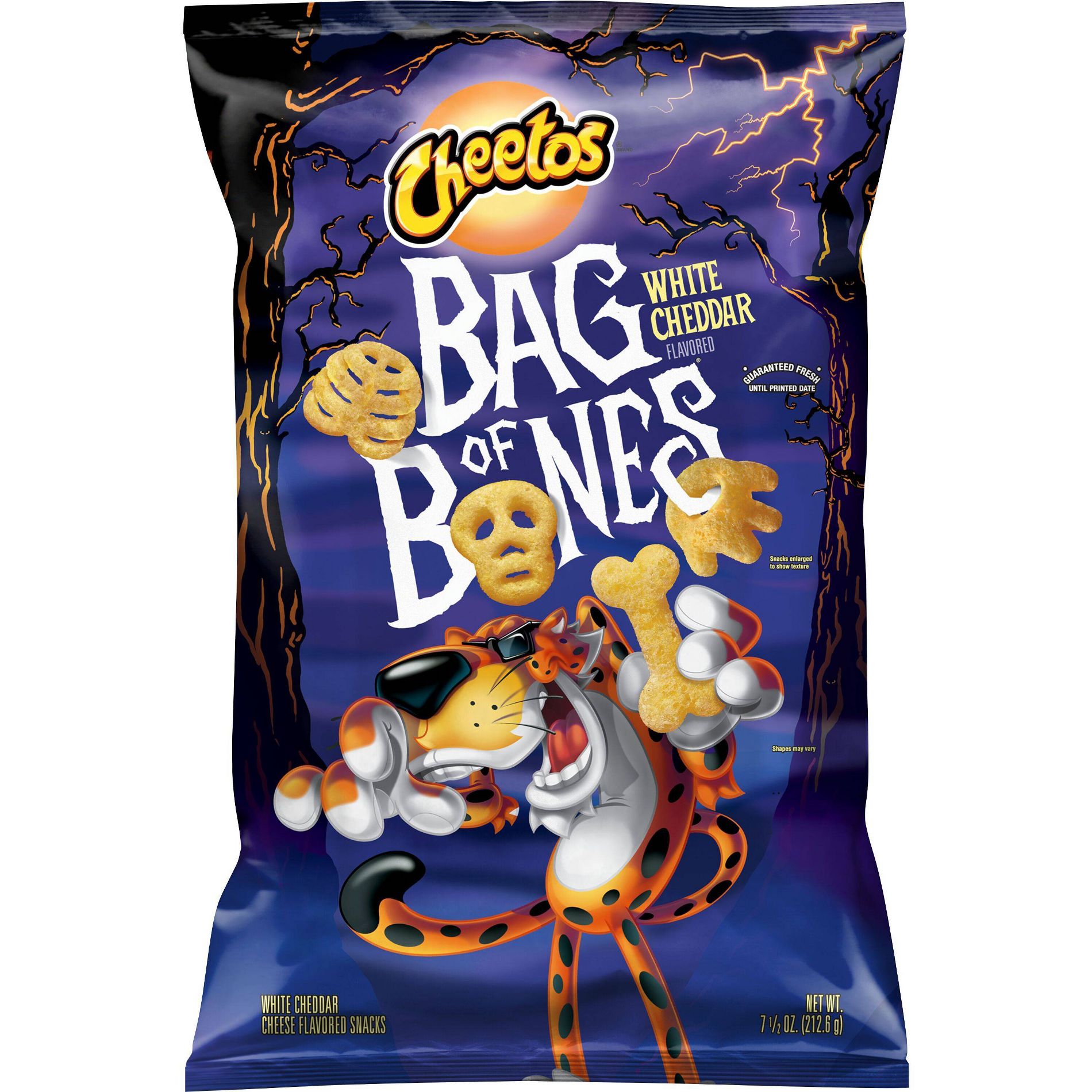 Cheetos Halloween Bag Of Bones White Cheddar Snacks - 8oz
