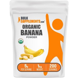 BulkSupplements Organic Banana Powder - 1 of 4