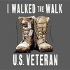 Collections Etc Walked the Walk U.S. Veteran Short Sleeve Graphic Tee - 3 of 4
