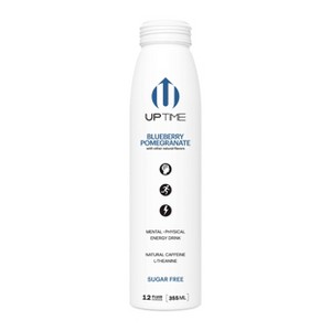 UPTIME Blueberry Pomegranate Sugar Free Energy Drink - 12 fl oz Bottle - 1 of 3