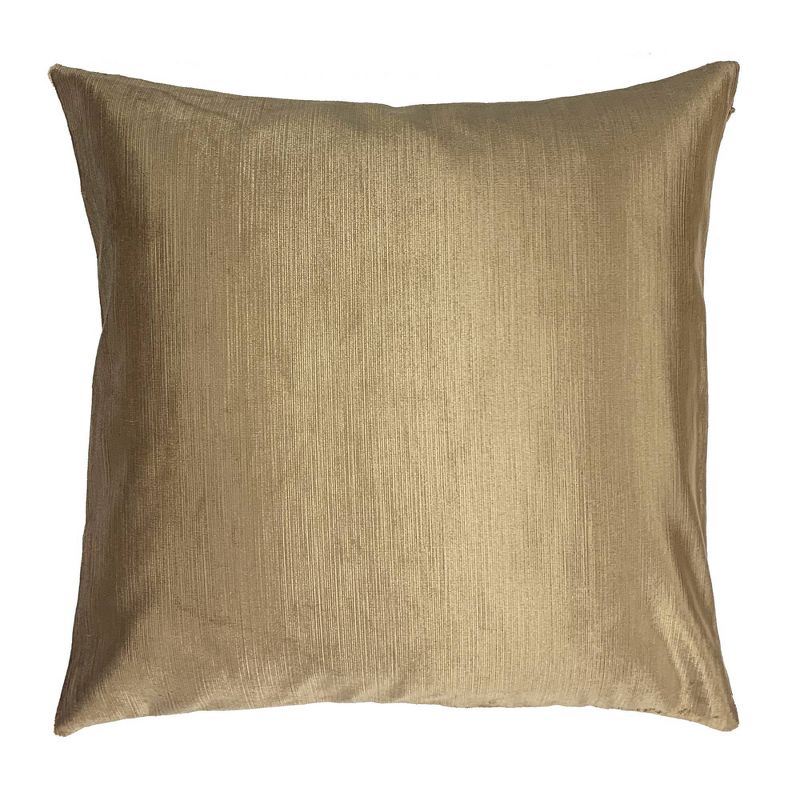 18&#34;x18&#34; Classic Cocoa Square Throw Pillow Brown - The Pillow Collection, 1 of 6