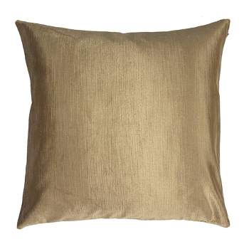 18"x18" Classic Cocoa Square Throw Pillow Brown - The Pillow Collection