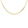 Slate by Rebl Herringbone Chain Necklace  18K Gold Plated Stainless Steel - 3 of 3