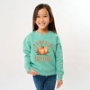 The Juniper Shop Pumpkin Festival Gourd Vibes Youth Sweatshirt - S - Seafoam - 2 of 4