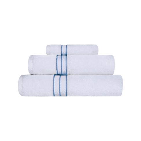 3pc Viscose From Bamboo Luxury Bath Towel Set White - Bedvoyage : Target