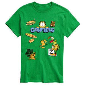 Men's - Garfield - Collage Short Sleeve Graphic T-Shirt - 1 of 3