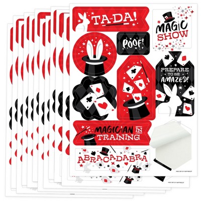 Big Dot Of Happiness Red Carpet Hollywood - Movie Night Party Favor Sticker  Set - 12 Sheets - 120 Stickers : Target