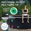 AMERLIFE Inflatable Cold Plunge Tub for Athletes, Portable Ice Bath with Insulated Lid, Non-Slip Mat, Chiller Compatible for Full-Body Recovery - 4 of 4