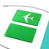 Unique Bargains Plane Print Reinforced aluminum alloy Luggage Tags - 2 of 4