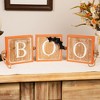 Northlight BOO Wooden Block Halloween Sign with Bats - 27.5" - 2 of 4