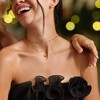 Pure Collection by Ross-Simons 6.00 ct. t.w. Pink Tourmaline Bead Station Necklace in 14kt Yellow Gold - 4 of 4