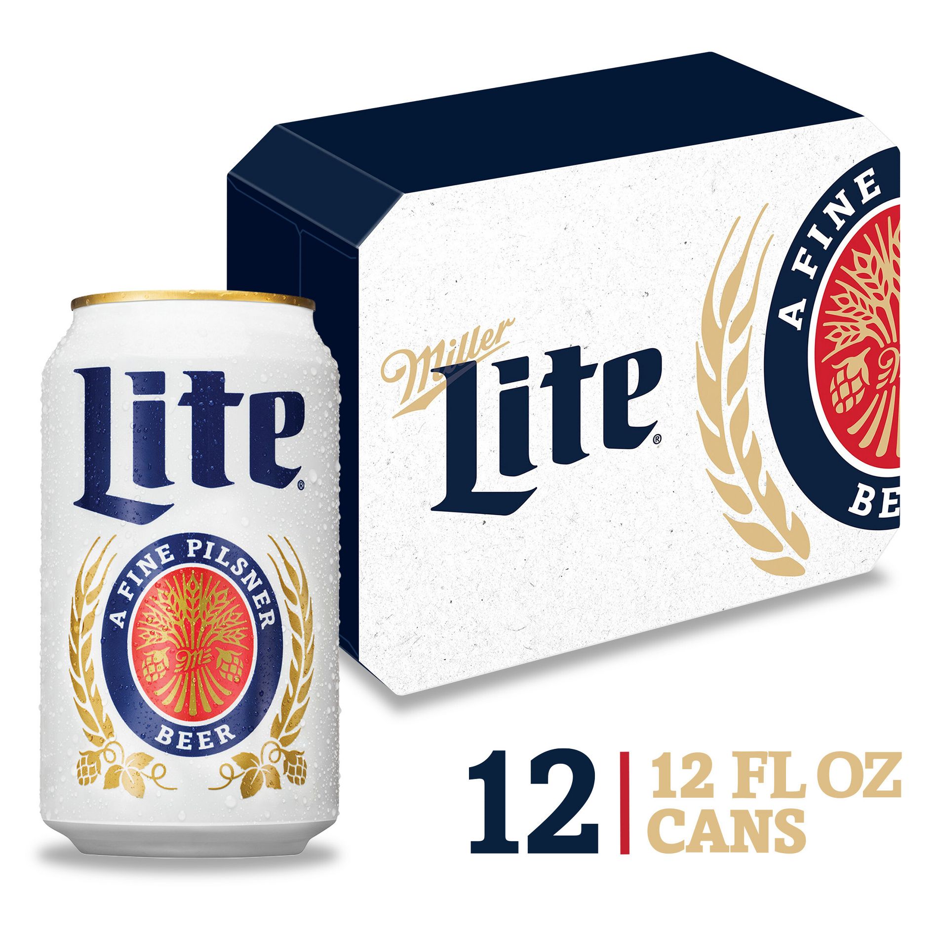 Miller Lite Beer - 12pk/12 fl oz Cans