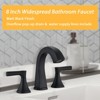 PROOX 8 in. Widespread Double Handle Bathroom Faucet with Drain Assembly - 4 of 4