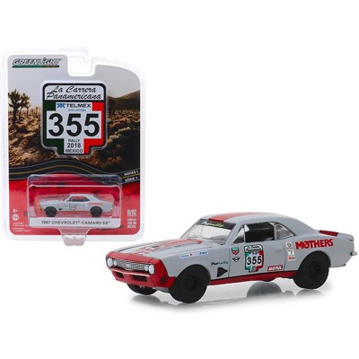 1967 Chevrolet Camaro SS #355 Rally Mexico 2018 "La Carrera Panamericana" Series 1 1/64 Diecast Model Car by Greenlight