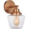 Craftmade Lighting Essex 1 - Light Wall Light in  Satin Brass - 2 of 2