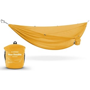 Kammok Roo Double Hammock with Stuff Sack | Waterproof Ripstop Nylon, Gear Loops | Lightweight for Camping and Backpacking - 1 of 4