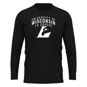 Men's University of Wisconsin-La Crosse Adult Sport Long Sleeve Shirt Primary Logo - 1 of 4