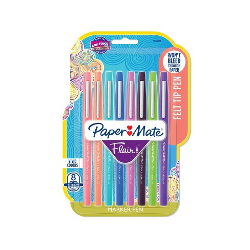 Paper Mate 8pk Marker Pens Multicolor Ink : Target