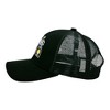 Chance Of Fishing Hat Funny Sarcastic Fishing Graphic Novelty Cap - Crazy Dog Hat For Fishers Black Standard - 3 of 4
