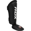 RDX Sports T1 Black Shin Instep Guards Premium Quality For Sparring, Grappling, Martial Arts, Kickboxing, Taekwondo, Karate - 4 of 4