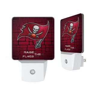 NFL NFC Teams Brick Wall Night Light 2-Pack - 1 of 4