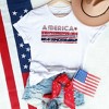 Simply Sage Market Women's America With Stars and Stripes Short Sleeve Graphic Tee - 3 of 3