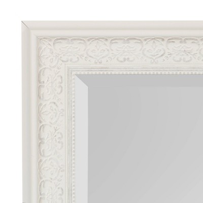 White Rectangular Full Length Vanity Wall Mirror