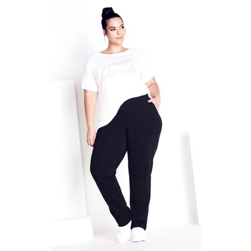 Avenue  Women's Plus Size Supima® High Rise Legging Navy - Average -  26w/28w : Target