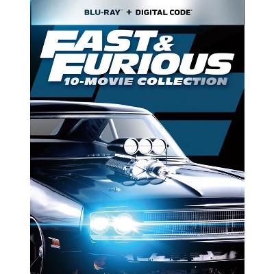 Fast 1-10 Collection (10PK + Blu-ray)