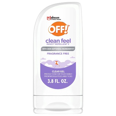 OFF! Clean Feel Insect Repellent Picaridin Deet Free Gel - 3.8oz