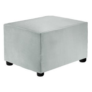 Unique Bargains Stretchy Soft Comfortable Rectangular Foot Stool Cover - 1 of 4