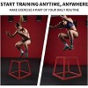 12/18/24/30" Plyo Box Set | Sturdy Plyometric Jump Platform for Home Gym - Unisex Single/Multi-Height Box Jump - 3 of 4