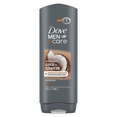 Dove Men+Care Coco + Cítricos Body Wash & Face Wash - 18 fl oz