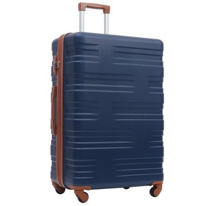 Camping Suitcase Hardshell Luggage Expandable Spinner Suitcase With TSA Lock Lightweight Case For Travel Camping Women Men - 1 of 4