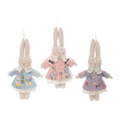  Gallerie II Penny Lane Bunny Ornament A/3 