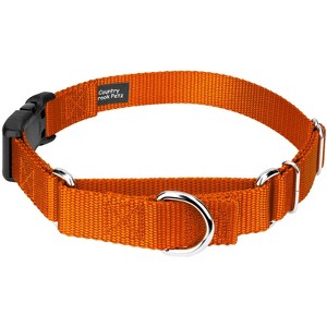 Country Brook Petz Heavy Duty Nylon Martingale Dog Collar with Deluxe Buckle - 30+ Vibrant Color Options - 1 of 4